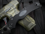 Spyderco Native Chief Folder Black FRN Lightweight Body w/ BD1N Black Partially Serrated Blade (4") C244PSBBK
