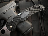 Spyderco Native Chief Folder Black FRN Lightweight Body w/ BD1N Black Partially Serrated Blade (4.02") C244PSBK