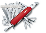 Victorinox Swiss Army SwissChamp Multi-Tool, Red, 3.58" Closed - 1.6795-X4