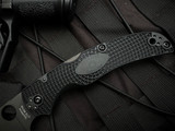 Spyderco Native Chief Folder Black Lightweight Body w/ CTS BD1N Black SpyderEdge Blade (4.02") C244SBBK