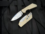 Pro-Tech 2024 PT+ Custom 005 AlBronze Textured Body, Mother of Pearl Button w/ Hand Ground Mirror Polished Mike Irie Compound G