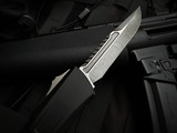 Microtech Combat Troodon Gen III Interceptor Black Aluminum Body w/ Apocalyptic Plain Edge Blade (3.8") 1217-10APS