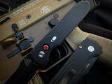 Pro-Tech PDW Auto Invictus Auto Folder Black Aluminum Body Red G-10 Button w/ CPM-Magnacut DLC Plain Edge Blade (3.5") 1805