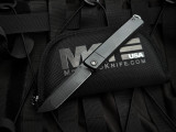Medford Gentleman Jack 2 Slip Joint Folder DLC Titanium Body w/ DLC Tanto Plain Edge Blade (3.1")