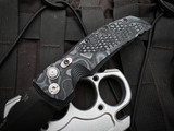 Hogue EX-A01 Auto Folder Black G-Mascus Body w/ 154CM Black Tanto Plain Edge Blade (3.5") 34129