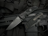 Hogue Sig Sauer Auto Folder Black G10 w/ 154CM Black Drop Point Plain Edge Blade (3.5") 36132
