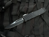 CONSIGNMENT Guardian Tactical Recon-040 S/E Black Aluminum Body w/ Elmax Two Tone Plain Edge Blade (3.75") 113211