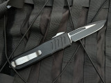 CONSIGNMENT Guardian Tactical Recon-040 S/E Black Aluminum Body w/ Elmax Two Tone Plain Edge Blade (3.75") 113211