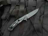 PRE-OWNED Zero Tolerance 0450CF Folder Carbon Fiber/Ti Body w/ S35VN DLC Plain Edge Blade (4.1") 0450CF