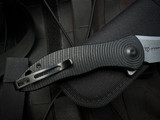 Civivi Synergy3 Black G10 Body w/ Nitro-V Stonewashed Trailing Point Plain Edge Blade (3.3")