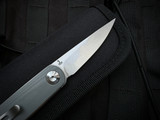 Civivi Lumi Flipper Gray G10 Scales w/ Stonewashed Plain Edge Blade (2.6")