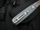 Civivi Lumi Flipper Gray G10 Scales w/ Stonewashed Plain Edge Blade (2.6")
