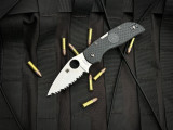 Spyderco Chaparral Gray Lightweight FRN Body w/ XHP Satin SpyderEdge Blade (2.8") C152SGY