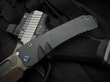 Medford Midi Marauder DLC Titanium Body and Flamed Hardware w/ S45VN Vulcan Drop Point Blade (3.25")