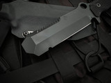 Medford EOD-1 Fixed Blade Black G10 Handle w/ 3V DLC Plain Edge Blade (5")