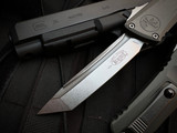 Microtech Combat Troodon T/E Natural Clear Anodized Aluminum Body w/ M390MK Stonewashed Plain Edge Blade (3.8") 1144-10NC