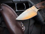 Buck 662 Alpha Scout Fixed Blade Walnut Dymalux Handles w/ S35VN Satin Drop Point Blade (2.875") 0662WAS-B