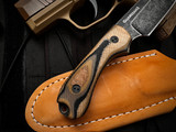 Bradford Knives Guardian3 Fixed Blade Microtexured G-Wood Scales w/ Sabre Grind M390 Nimbus Finish Blade (3.5") 3S-115N-M390