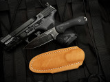 Bradford Knives Guardian3.2 Fixed Blade 3D Microtextured Black G10 Scales w/ M390 Nimbus Finish Sabre Grind Blade (3.5") 3.2S-201N-M390