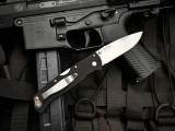 ColdSteel Air Lite Folder Black G10 Body w/ Satin Plain Edge Drop Point Blade (3.5") 26WD