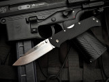 ColdSteel Air Lite Folder Black G10 Body w/ Satin Plain Edge Drop Point Blade (3.5") 26WD