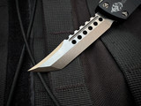 Microtech 2019 TKI Show Special Standard Troodon Hellhound Black Aluminum Body w/ Bronzed Plain Edge Blade WITHOUT COIN