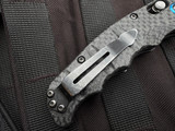 CONSIGNMENT Benchmade Nakamura First Production Folder Carbon Fiber Body w/ S90V Stonewashed Plain Edge Blade (3.08")