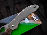Byrd Gooney Gray G10 Folder w/ Satin Plain Edge Blade (3.46") BY24GPGY