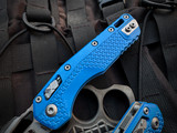 Microtech MSI S/E Tri-Grip Cerakote Blue Polymer Body w/ M390MK Apocalyptic Plain Edge Blade (3.75") 210T-10APPMCBL