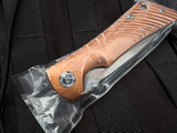 Southern Grind Spider Monkey Folder Copper Body w/ S35VN Stonewashed Plain Edge Blade (3.25") SG06030014