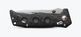 Benchmade Mini Adamas Axis Lock Folder Marbled Carbon Fiber Body w/ CPM-Magnacut Satin Plain Edge Blade (3.25") 273-03