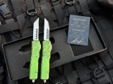 PRE-OWNED Microtech UTX-85 Set Zombietech HellHound/Warhound Combo 719-10SETZTS