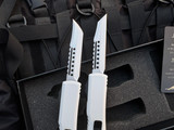 PRE-OWNED Microtech Ultratech Storm Trooper Hellhound/Warhound Matching Set (3.4") 119-1SETSTDS