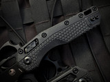 Microtech MSI RAM-LOK S/E Black Polymer Tri-Grip Body w/ M390MK Black Plain Edge Blade (3.75") 210T-1TPM