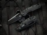Microtech MSI RAM-LOK S/E Black Polymer Tri-Grip Body w/ M390MK Black Plain Edge Blade (3.75") 210T-1TPM