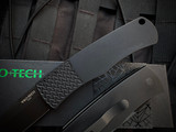 Pro-Tech Magic BR-1 Whiskers Auto Folder Black Aluminum Body w/ 154-CM DLC Blade (3.125”) BR-1.7