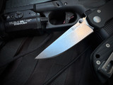Spartan Blades Talos II Folder Starburst Black Aluminum Body w/ 154CM Stonewashed Plain Edge Blade (3.25") SFBL13BKSW