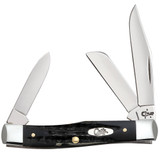 Case Jigged Buffalo Horn Medium Stockman with Pen Blade 65012