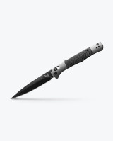 Benchmade Auto Fact Auto Folder Carbon Fiber and Aluminum Body w/ CPM-S90V Black Plain Edge Blade (3.95") 4170BK