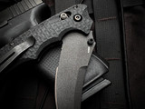 Benchmade Mini Bedlam Axis Lock Folder Black Textured G10 Body w/ CPM-S90V Black Partially Serrated Blade (3.45") 865SBK