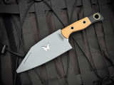 Benchmade Station Knife Fixed Blade Maple valley Richlite Scales w/ CPM-154 Stainless Plain Edge Blade (5.97") 4010-02