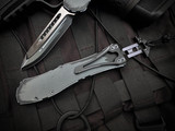Heretic Knives Hydra V4 S/E Cel Shade Gray Aluminum Body w/ Magnacut Cel Shade Grey Plain Edge Blade H407-CS-GRY