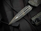 MICROTECH LUMINARY ZBP D/E OUTBREAK SIGNATURE SERIES DEEP ENGRAVED STANDARD TITANIUM BUTTON INSERT