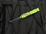 CONSIGNMENT Microtech Ultratech T/E Zombietech Edition Aluminum Body w/ Black Plain Edge Blade (3.2") 123-1Z