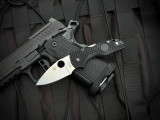 Spyderco Lil Native Black FRN Body w/ BD1N Stonewashed Plain Edge Blade (2.42") C230PBK
