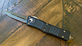 Microtech Combat Troodon Signature Series D/E Damascus with Bronzed hardware 142-16-Knives-microtech-Mimeocase Tactical/ Nashville Tactical Lounge