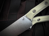 Microtech 6" Utility Knife Ivory G10 Handles w/ M390MK Stonewashed Blade (6") 3400-10IV
