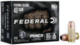 Federal Punch Jacketed Hollow Point .40 S&W 165gr 20ct Box