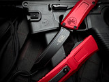 Microtech Combat Troodon T/E Red Aluminum Body w/ M390MK Black Plain Edge Blade (3.8") 1144-1RD