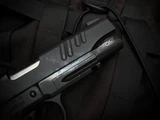 Alpha Foxtrot AF1911-E 4.25" 9mm Pistol Novak-style Sights, Bull Ramped, Matte DLC Black 10rd Handgun 4.25"